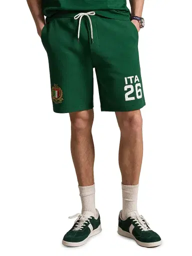 Polo Ralph Lauren Men's Italia Double-Knit Tech Shorts - New Forest - Size Small | Thumbnail 3