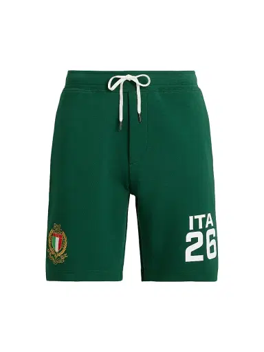 Polo Ralph Lauren Men's Italia Double-Knit Tech Shorts - New Forest - Size Small | Thumbnail 1