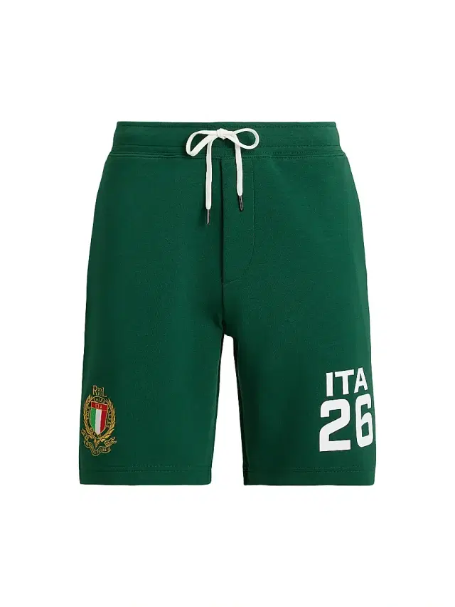 Polo Ralph Lauren Men's Italia Double-Knit Tech Shorts - New Forest