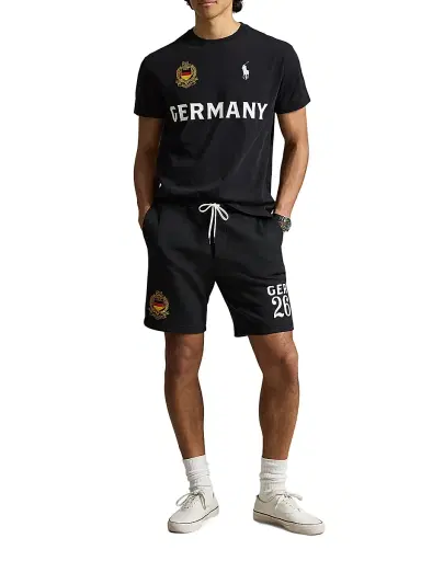 Polo Ralph Lauren Men's Germany Double-Knit Tech Shorts - Polo Black - Size XXL | Thumbnail 2 Polo Ralph Lauren Men's Germany Double-Knit Tech Shorts - Polo Black - Size XXL | Thumbnail 2