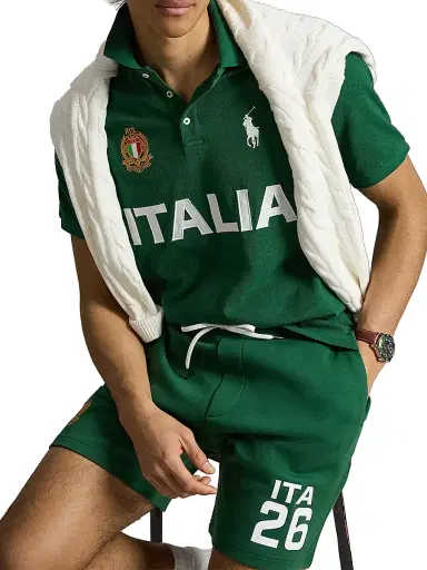 Polo Ralph Lauren Men's Italia Knit Cotton Polo Shirt - New Forest - Size XXL | Thumbnail 6