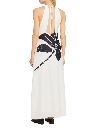 Kobi Halperin Women's Kaylee Floral Halter Maxi Dress | Thumbnail 4 Kobi Halperin Women's Kaylee Floral Halter Maxi Dress | Thumbnail 4