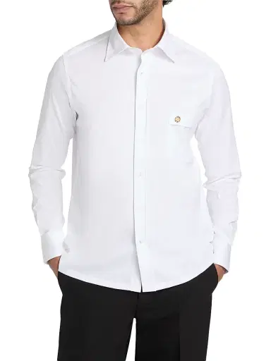 Stefano Ricci Men's Logo Cotton T-Shirt - White - Size 43 | Thumbnail 3 Stefano Ricci Men's Logo Cotton T-Shirt - White - Size 43 | Thumbnail 3