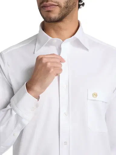 Stefano Ricci Men's Logo Cotton T-Shirt - White - Size 43 | Thumbnail 6 Stefano Ricci Men's Logo Cotton T-Shirt - White - Size 43 | Thumbnail 6