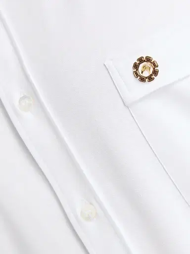 Stefano Ricci Men's Logo Cotton T-Shirt | Thumbnail 7 Stefano Ricci Men's Logo Cotton T-Shirt | Thumbnail 7