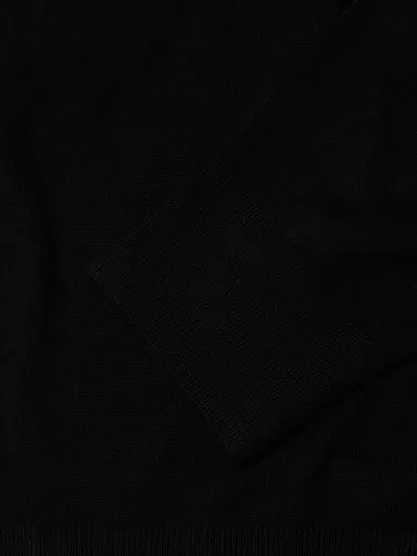 Stefano Ricci Men's Ribbed Wool Sweater - Black | Thumbnail 6