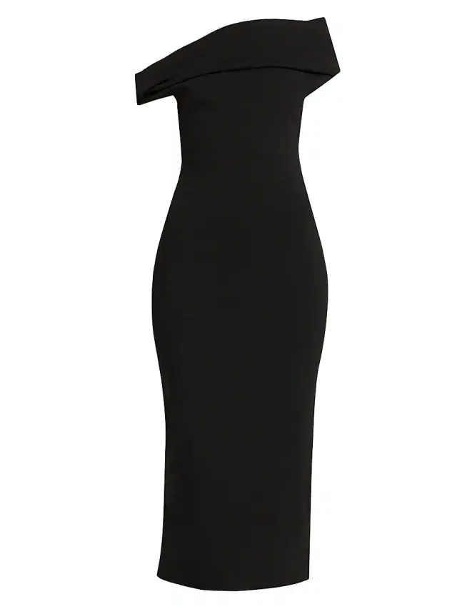 Armarium Women's Debra Off-the-Shoulder Sheath Dress - Black