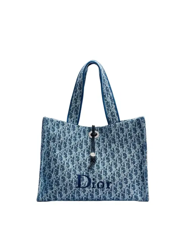 Dioriviera Medium Spongy Book Tote