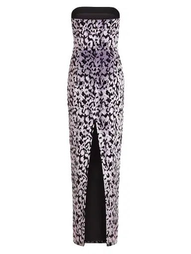 16Arlington Women's Minelli Embroidered Column Gown | Thumbnail 2 16Arlington Women's Minelli Embroidered Column Gown | Thumbnail 2