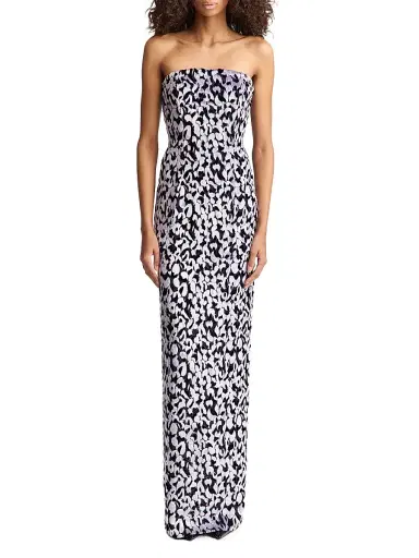 16Arlington Women's Minelli Embroidered Column Gown | Thumbnail 3 16Arlington Women's Minelli Embroidered Column Gown | Thumbnail 3