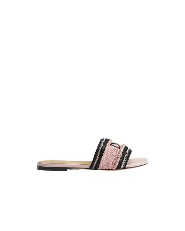 Dior Dioriviera Dior Woven Slide