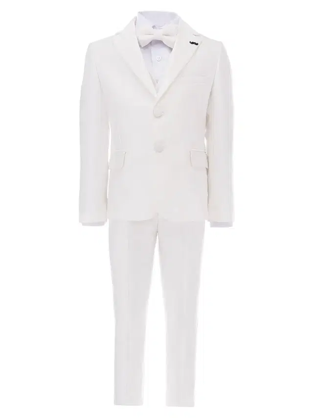 Peak Lapel Tuxedo - White