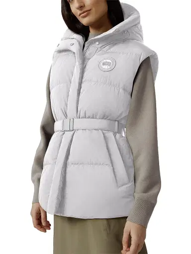 Canada Goose Women's Rayla Belted Vest - North Star White - Size Medium | Thumbnail 3 Canada Goose Women's Rayla Belted Vest - North Star White - Size Medium | Thumbnail 3
