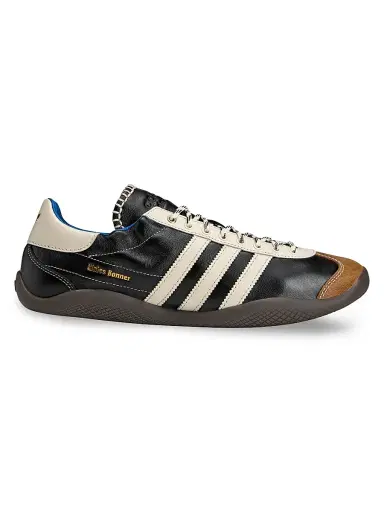 adidas Men's x Wales Bonner Karintha Leather Low-Top Sneakers - Core Black | Thumbnail 1 adidas Men's x Wales Bonner Karintha Leather Low-Top Sneakers - Core Black | Thumbnail 1
