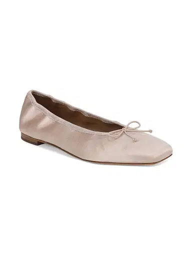 Vince Women's Darla Satin Ballet Flats | Thumbnail 2 Vince Women's Darla Satin Ballet Flats | Thumbnail 2