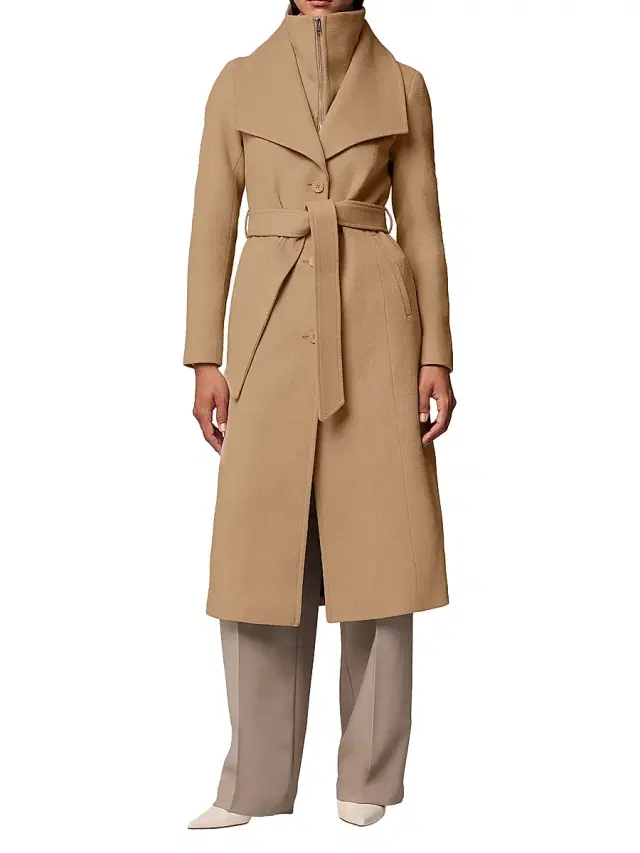 Soia & Kyo Women's Ilana Wool-Blend Coat - Teak