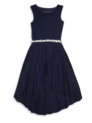 Un Deux Trois Girl's Hi-Lo Dress - | Thumbnail 2 Un Deux Trois Girl's Hi-Lo Dress - | Thumbnail 2
