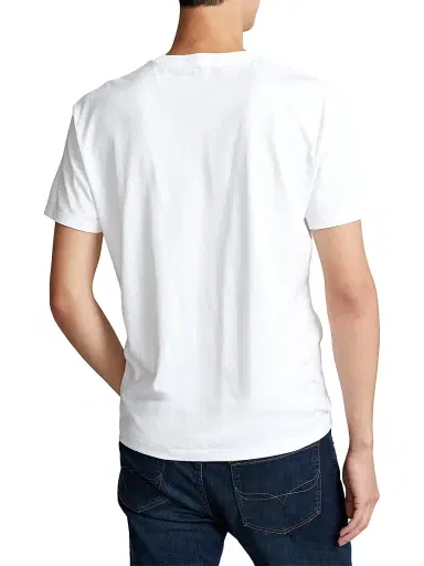 Polo Ralph Lauren Men's Jersey Crewneck Classic-Fit T-Shirt - White - Size XXL | Thumbnail 6