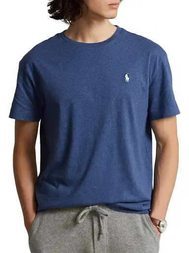 Polo Ralph Lauren Men's Jersey Crewneck Classic-Fit T-Shirt | Thumbnail 3 Polo Ralph Lauren Men's Jersey Crewneck Classic-Fit T-Shirt | Thumbnail 3