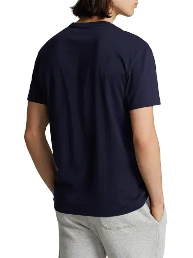 Polo Ralph Lauren Men's Jersey Crewneck Classic-Fit T-Shirt - Ink - Size XXL | Thumbnail 4
