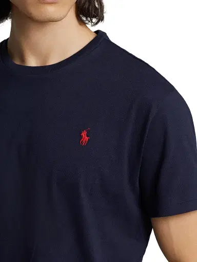 Polo Ralph Lauren Men's Jersey Crewneck Classic-Fit T-Shirt - Ink - Size XXL | Thumbnail 5