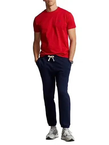Polo Ralph Lauren Men's Jersey Crewneck Classic-Fit T-Shirt - Red - Size XXL | Thumbnail 2 Polo Ralph Lauren Men's Jersey Crewneck Classic-Fit T-Shirt - Red - Size XXL | Thumbnail 2
