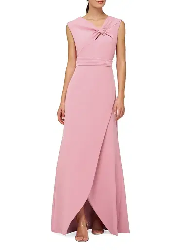 Kay Unger Women's Illiana Sleeveless Gown - Pink Mauve | Thumbnail 2
