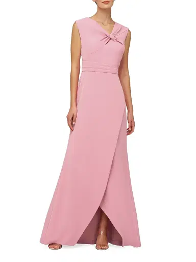 Kay Unger Women's Illiana Sleeveless Gown - Pink Mauve | Thumbnail 3