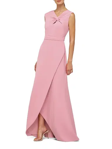 Kay Unger Women's Illiana Sleeveless Gown - Pink Mauve | Thumbnail 5