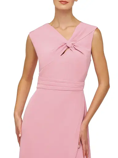 Kay Unger Women's Illiana Sleeveless Gown - Pink Mauve | Thumbnail 7