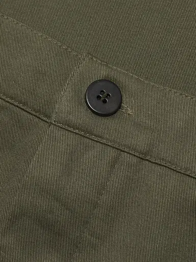 Jamie Haller Women's Everything Tie-Waist Barrel-Leg Pants - Olive | Thumbnail 7