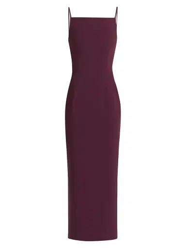 Prabal Gurung Women's Square Neck Maxi Dress - Plum | Thumbnail 1 Prabal Gurung Women's Square Neck Maxi Dress - Plum | Thumbnail 1