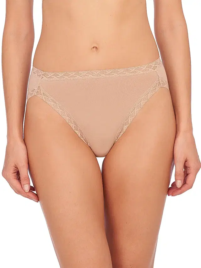 Natori Women's Bliss Cotton French Cut Brief - Cafe