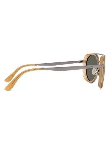 Vuarnet Men's Lifestyle 52MM Round Sunglasses - Shiny Light Brown | Thumbnail 7 Vuarnet Men's Lifestyle 52MM Round Sunglasses - Shiny Light Brown | Thumbnail 7
