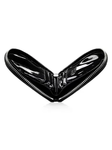 TELFAR Men's Metallic Wallet - Black Patent | Thumbnail 4 TELFAR Men's Metallic Wallet - Black Patent | Thumbnail 4