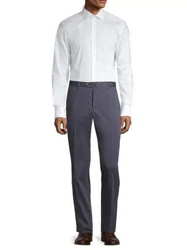 PT Torino Men's Slim-Fit Silk-Blend SilkOchino Trousers - Sand - Size 40 | Thumbnail 2