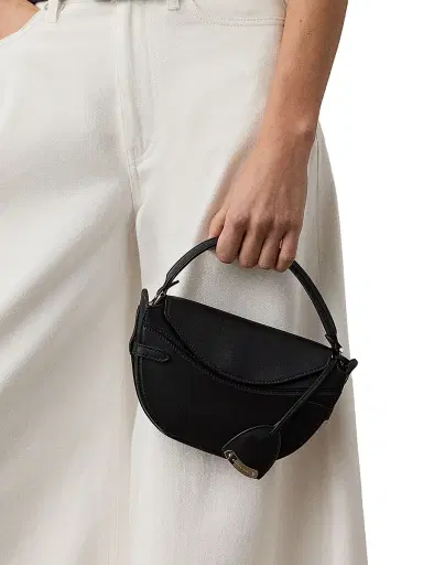 Ralph Lauren Collection Women's Leather Mini Crossbody Bag | Thumbnail 1 Ralph Lauren Collection Women's Leather Mini Crossbody Bag | Thumbnail 1