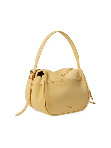 Polo Ralph Lauren Women's Polo ID Mini Suede Satchel | Thumbnail 4 Polo Ralph Lauren Women's Polo ID Mini Suede Satchel | Thumbnail 4