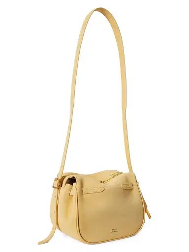 Polo Ralph Lauren Women's Polo ID Mini Suede Satchel | Thumbnail 6 Polo Ralph Lauren Women's Polo ID Mini Suede Satchel | Thumbnail 6