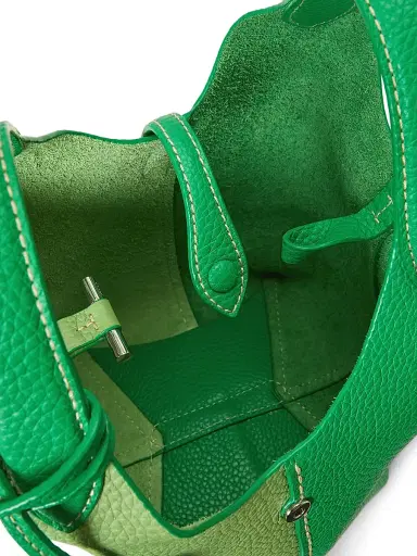 Polo Ralph Lauren Women's Polo Play Small Leather Tote Bag - Parrot Parakeet | Thumbnail 5 Polo Ralph Lauren Women's Polo Play Small Leather Tote Bag - Parrot Parakeet | Thumbnail 5