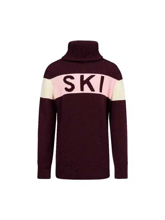 Perfect Moment Little Kid's & Kid's Ski Turtleneck Sweater - Burgundy