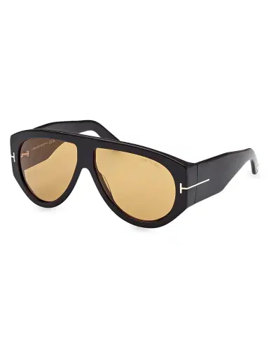 Tom Ford Women's Bronson 60MM Shield Sunglasses | Thumbnail 2