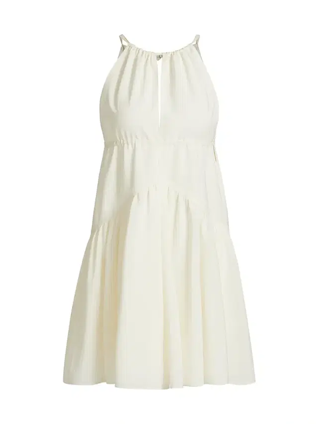 Philosophy di Lorenzo Serafini Women's Poplin Halter Tie Minidress -