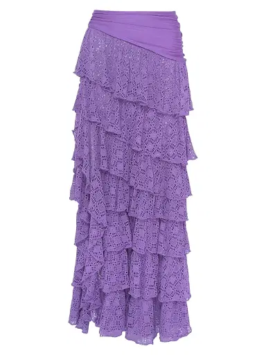 PatBo Women's Martina Ruffle Maxi Cover-Up Skirt | Thumbnail 1 PatBo Women's Martina Ruffle Maxi Cover-Up Skirt | Thumbnail 1