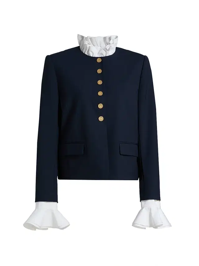 Kobi Halperin Women's Marcello Wool-Blend Jacket - Navy