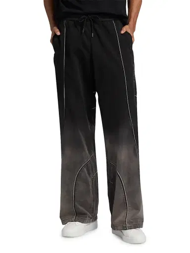 Off-White Men's Offline Cotton Relaxed Track Pants - Black - Size Medium | Thumbnail 3 Off-White Men's Offline Cotton Relaxed Track Pants - Black - Size Medium | Thumbnail 3