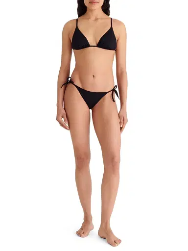 Eres Women's Malou Low-Rise Side-Tie Bikini Bottom - Noir - Size 4 | Thumbnail 2