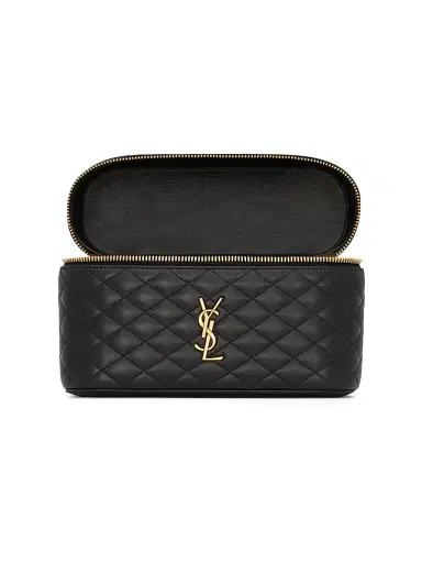 Saint Laurent Women's Gaby Large Vanity Bag in Lambskin | Thumbnail 4 Saint Laurent Women's Gaby Large Vanity Bag in Lambskin | Thumbnail 4