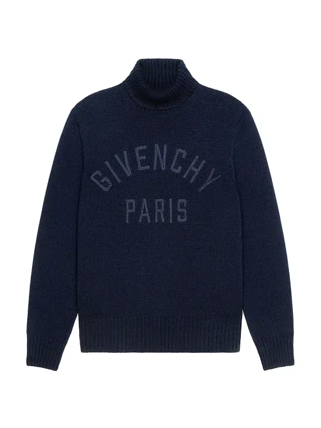Men's Sweater in Cotton - Dark Navy