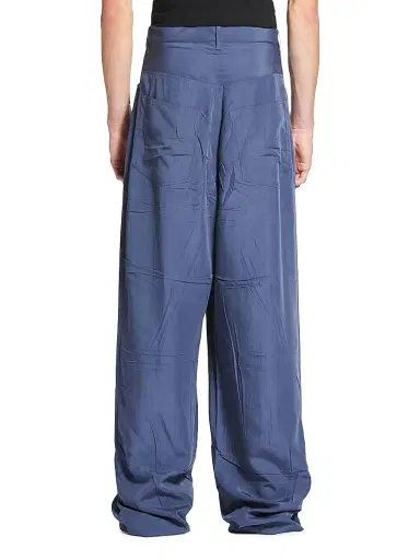 Balenciaga Men's Fluid Denim Pants - Faded Blue | Thumbnail 5